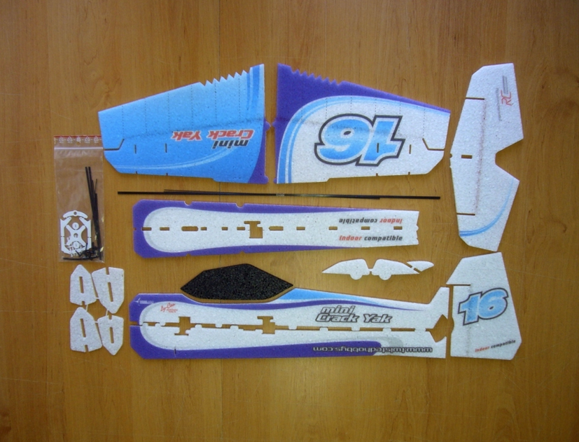 Crack Yak Mini 600mm Rc Factory Voltige